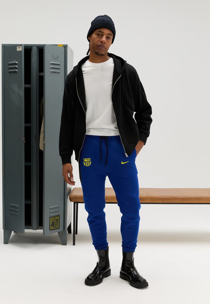 Nike Performance FCB TECH - Klubové oblečení - gym blue/opti yellow