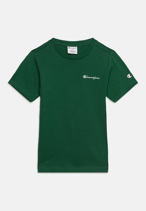 Champion, ICONS CONTRAST CREWNECK - Βασικό μπλουζάκι - green