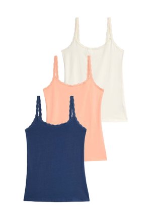 3PK RICH TRIM - Unterhemd/-shirt - blue mix