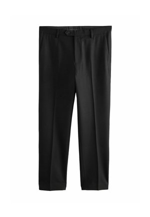 Next, SKINNY FIT - TEXTURED SUIT TROUSERS . - Habitbukser - black