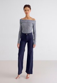 LOIS Jeans PALAZZO EDGE - Traperice opuštenog kroja - navy