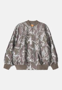 Bomber Jacket - abstract foliage