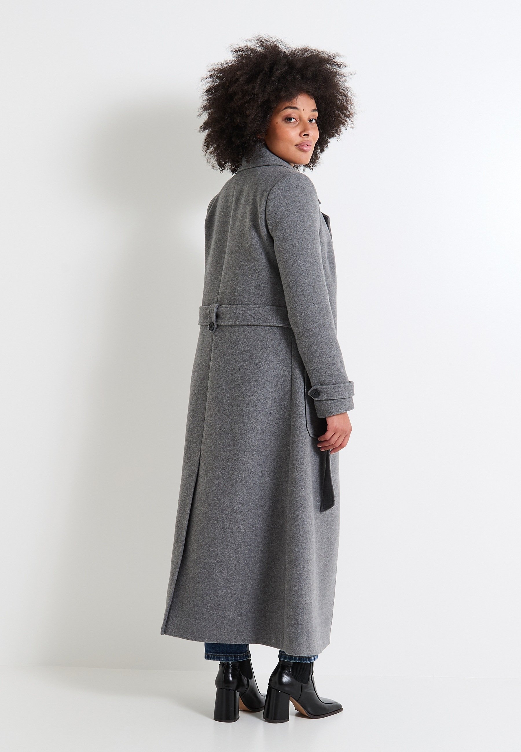 Grain de Malice Gabardina - gris chine/gris jaspeado - Zalando.es