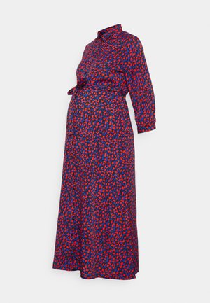 PMROSIA MIDI SHIRT DRESS - Blousejurk - victoria blue