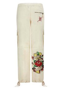 Ed Hardy TRUE TO MY LOVE - Cargobyxor - ecru