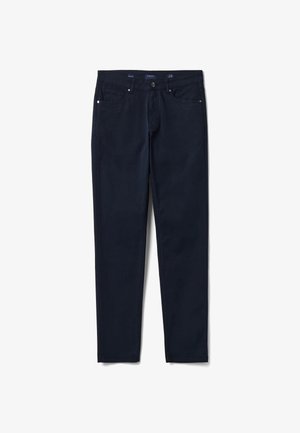 OVS, SLIM-FIT TWILL TROUSERS - Jeans Slim Fit - navy blue