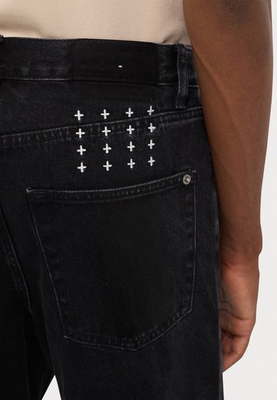 Ksubi ANTI  - Calças de ganga de corte relaxado - black