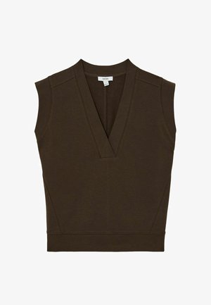 Reiss, Top - chocolate brown