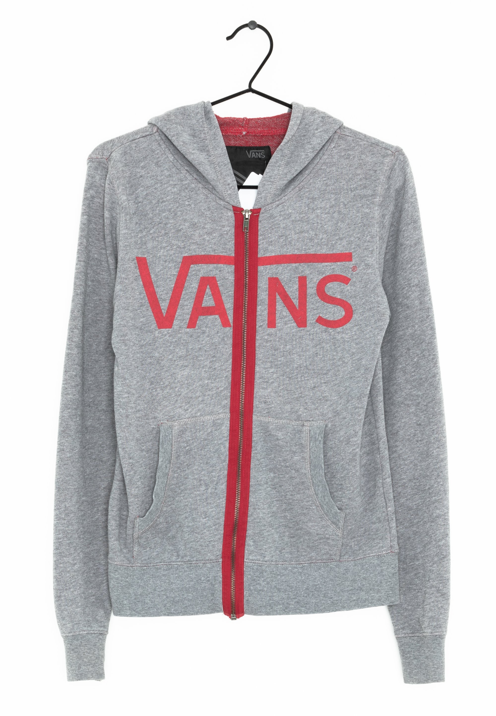 Felpa Vans Grigio Vans Felpa Con Zip Grey/grigio (Second Hand)