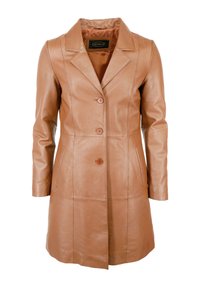 Pitkä takki - cognac