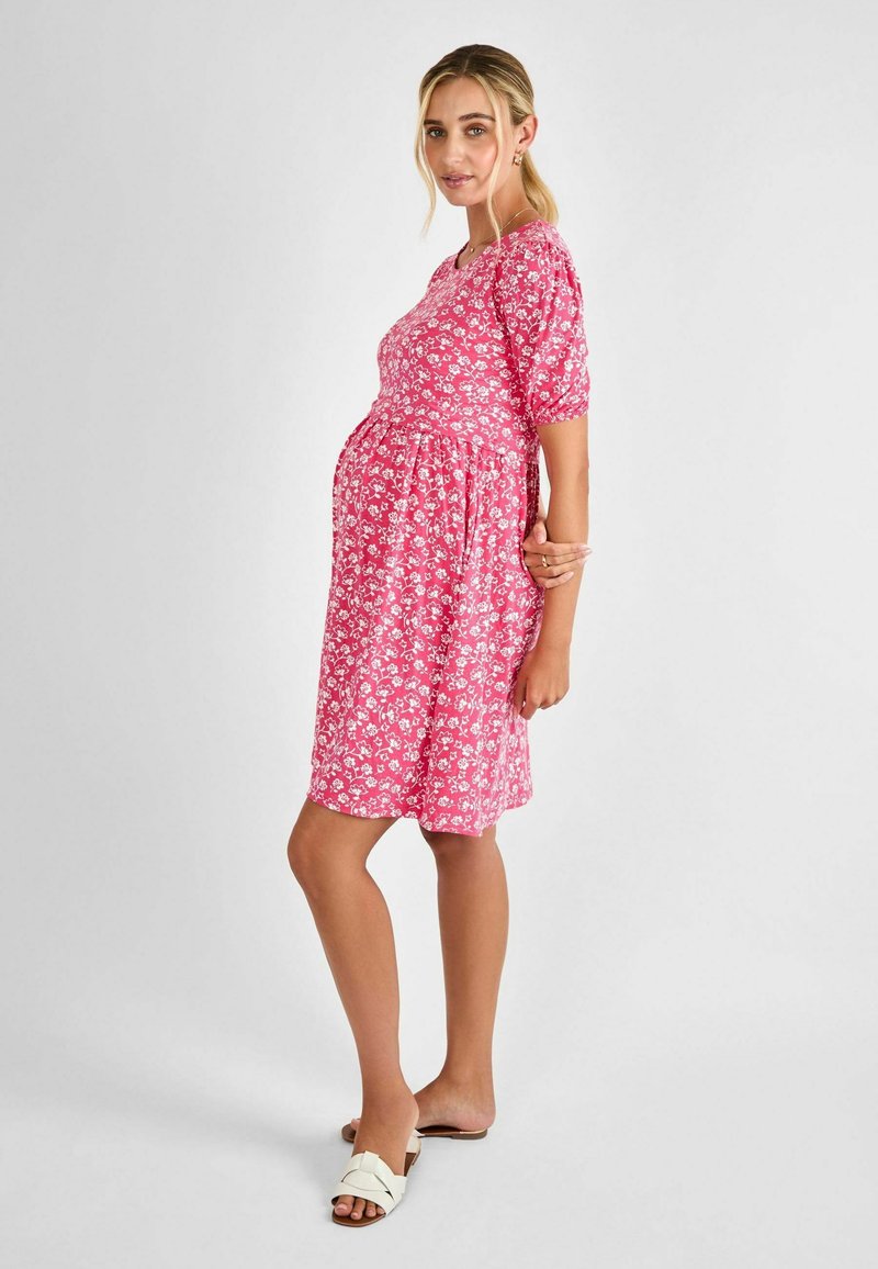 JoJo Maman Bébé Robe de jour pink/rose ZALANDO