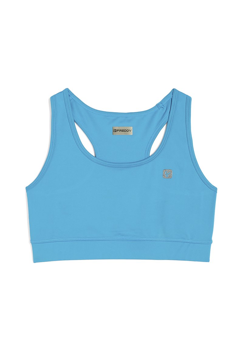 Freddy TECNICO TRASPIRANTE - Sujetadores deportivos con sujeción media - blue danube