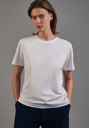 REGULAR - T-shirt basic - weiß