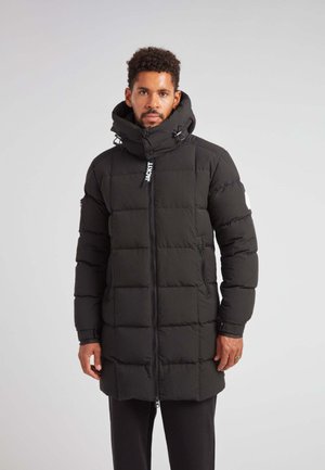 EZ BOXED PUFFER MATT - Daunenmantel - black black