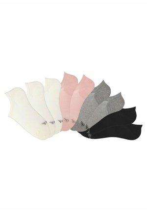 Bench Socken - ecru/grau/rosa/schwarz