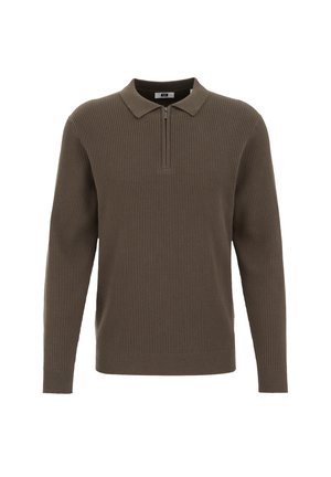 WE Fashion FUNDAMENTALS - Poloshirt - dark green