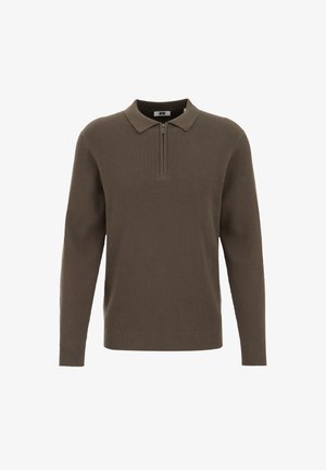 WE Fashion FUNDAMENTALS - Polo - dark green