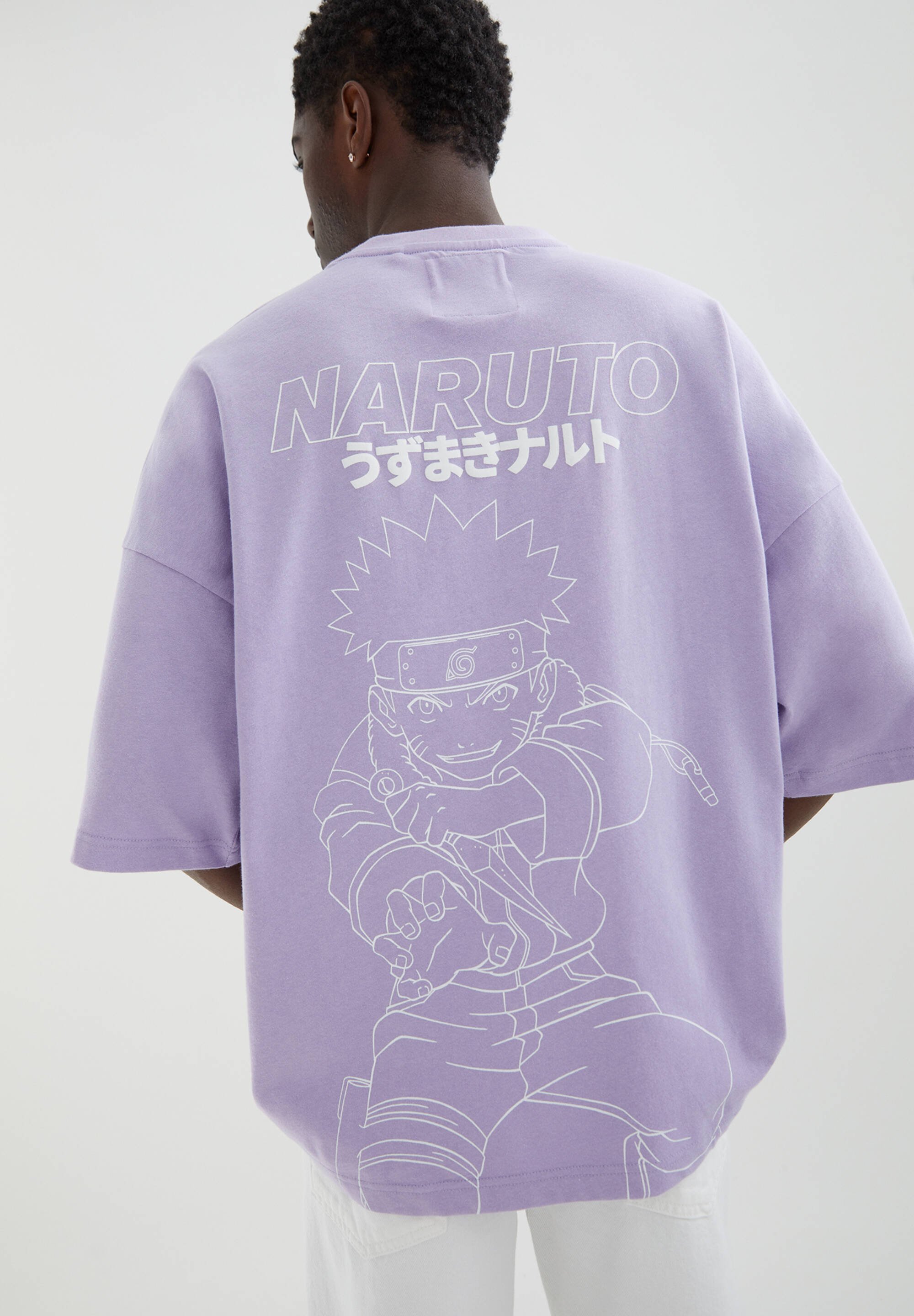 pull and bear t shirt naruto