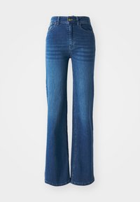 PALAZZO TURN - Wide Leg - hypersoft deep sea