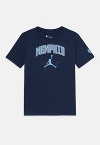 Nike Performance - NBA MEMPHIS GRIZZLIES JORDAN CITIES TEE  - Apdrukāts T-krekls - college navy Miniatūras attēls 1