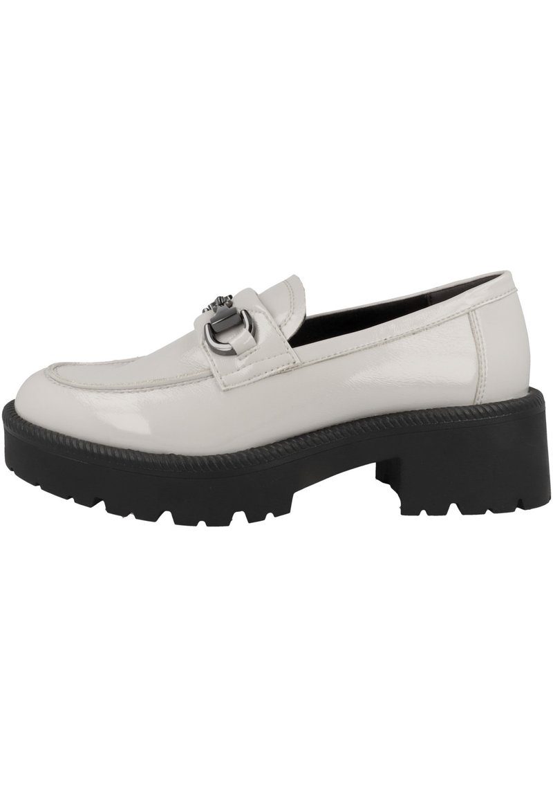 Tamaris Slip-ons - pale grey patent