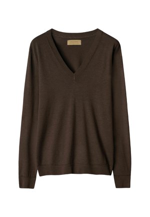 Falconeri, FALCONERI - Striktrøje - brown