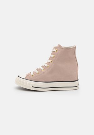 CHUCK 70 WEDGE PLATFORM - Baskets montantes - warm clay/egret/black