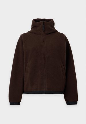Carhartt WIP, HOODED JACKET - Яке от полар - tobacco / brown