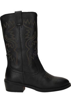 Cowboy-/Bikerlaarsjes - zwart