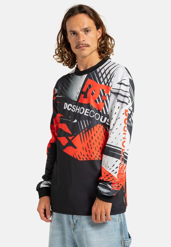 BURN OUT - Long sleeved top - orange popsicle