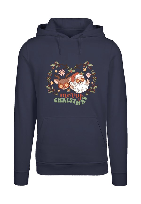 CHRISTMAS HIPPIE SANTA AND REINDEER - Kapuzenpullover