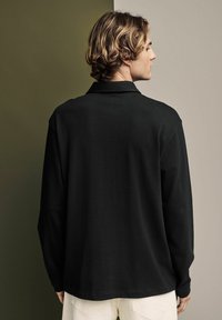 Next REGULAR FIT - HEAVYWEIGHT - Poloshirt - black