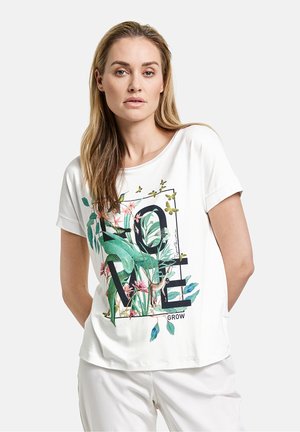 LET LOVE GROW - T-shirt imprimé - off-white