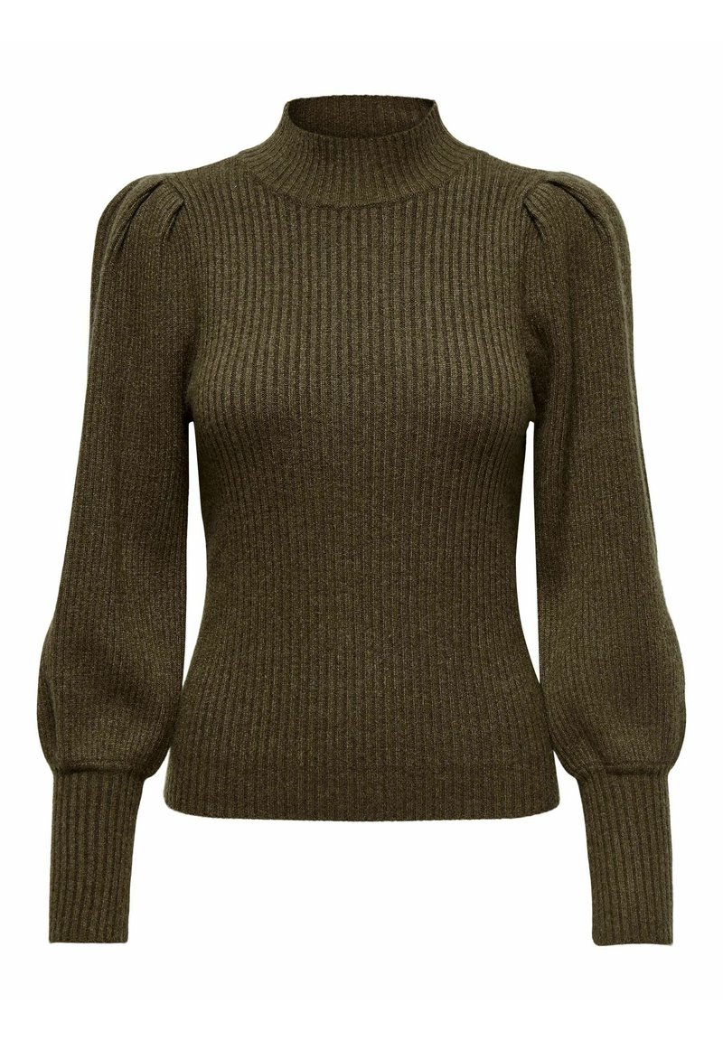 ONLY ONLKATIA HIGH NECK - Trui - chestnut
