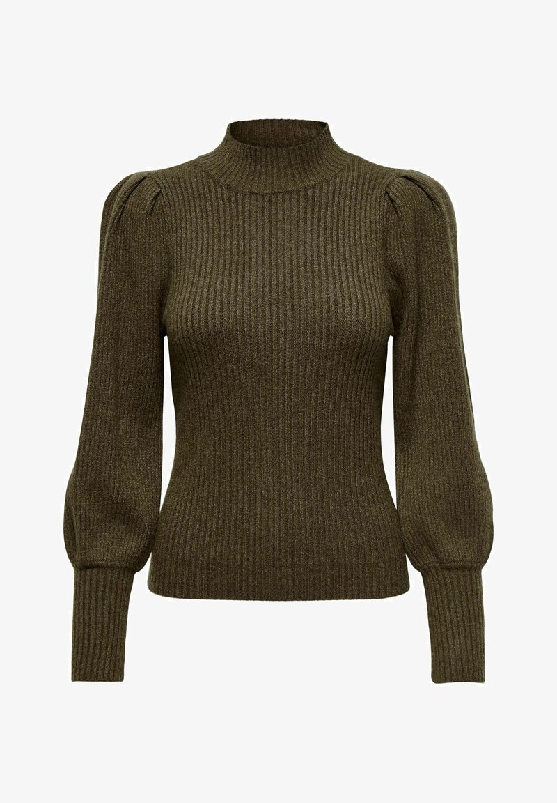 ONLY ONLKATIA HIGH NECK - Trui - chestnut
