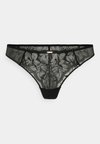 FLEURS TANGA - String - schwarz