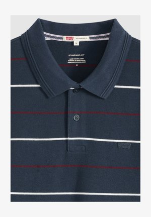 Levi's®, LEVIS ORIGINAL POLO TEDDY STRIPE DRESS B - Poloshirt - crystal pink - blues