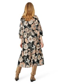 Noa Noa CAROLINA - Rochie de zi - print black beige