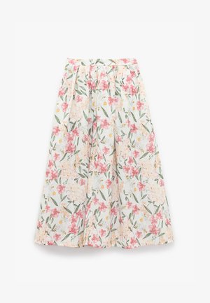 Koton, FLORAL - Falda acampanada - pink
