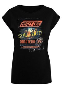Merchcode MOTLEY CRUE - SATD TOUR EXTENDED SHOULDER TEE - T-shirt print - black