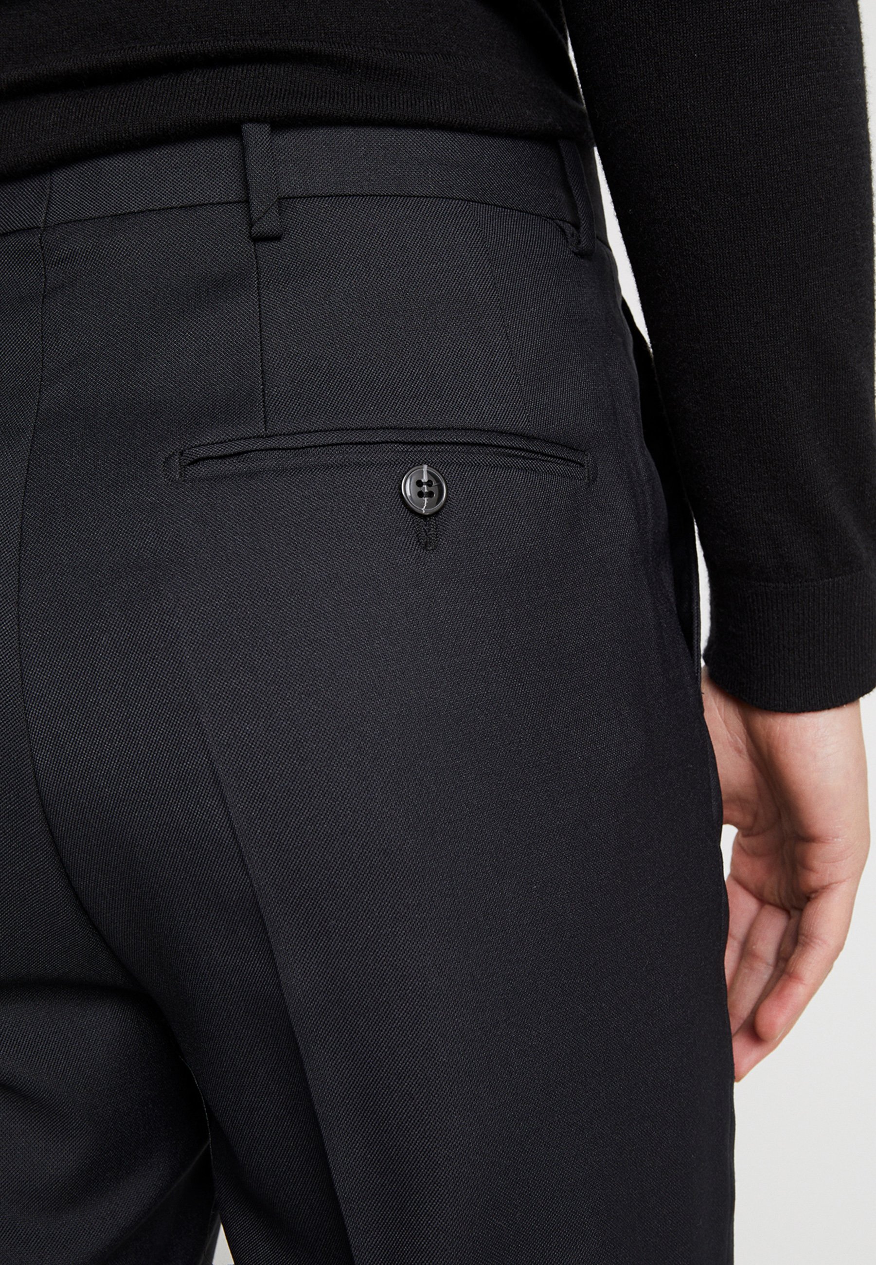 JPRPHILIP HIGH WAIST TROUSER Dressbukse black JPRPHILIP HIGH WAIST TROUSER Dressbukse black