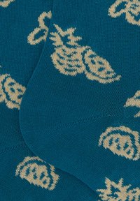 Gallo LONG FLOWER PINEAPPLE AND WATERMELON MOTIF - Socken - blu