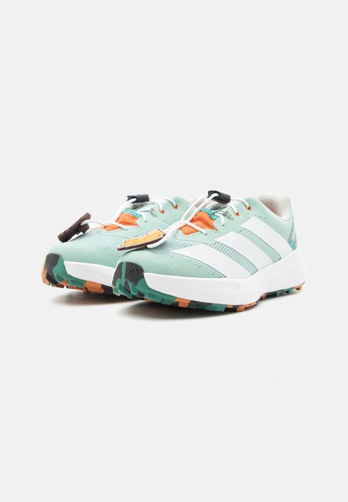 adidas AGRAVIC MINECRAFT UNISEX - Hiking shoes - hazy green/footwear white/core black — foto 4