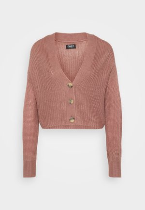 ONLY Petite ONLCAROL NICE CARDIGAN - Kardiganas - nostalgia rose