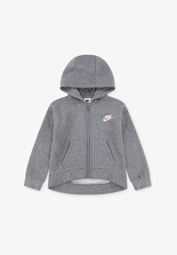 CLUB HIGH LOW HOODIE - Zip-up sweatshirt