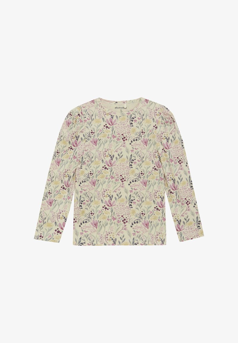 Minymo ALL OVER - Langarmshirt - sandshell