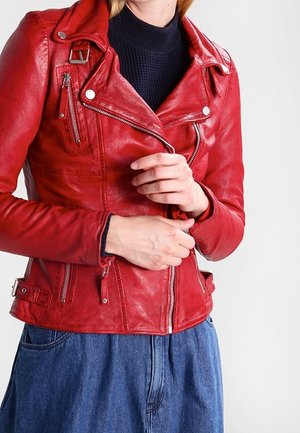 Giacca di pelle - red