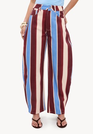 LOAVIES, DANCING IN DAYLIGHT - Pantalon classique - bordeaux