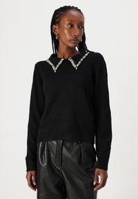 VILA VIPEARL O NECK  - Džemperis - black