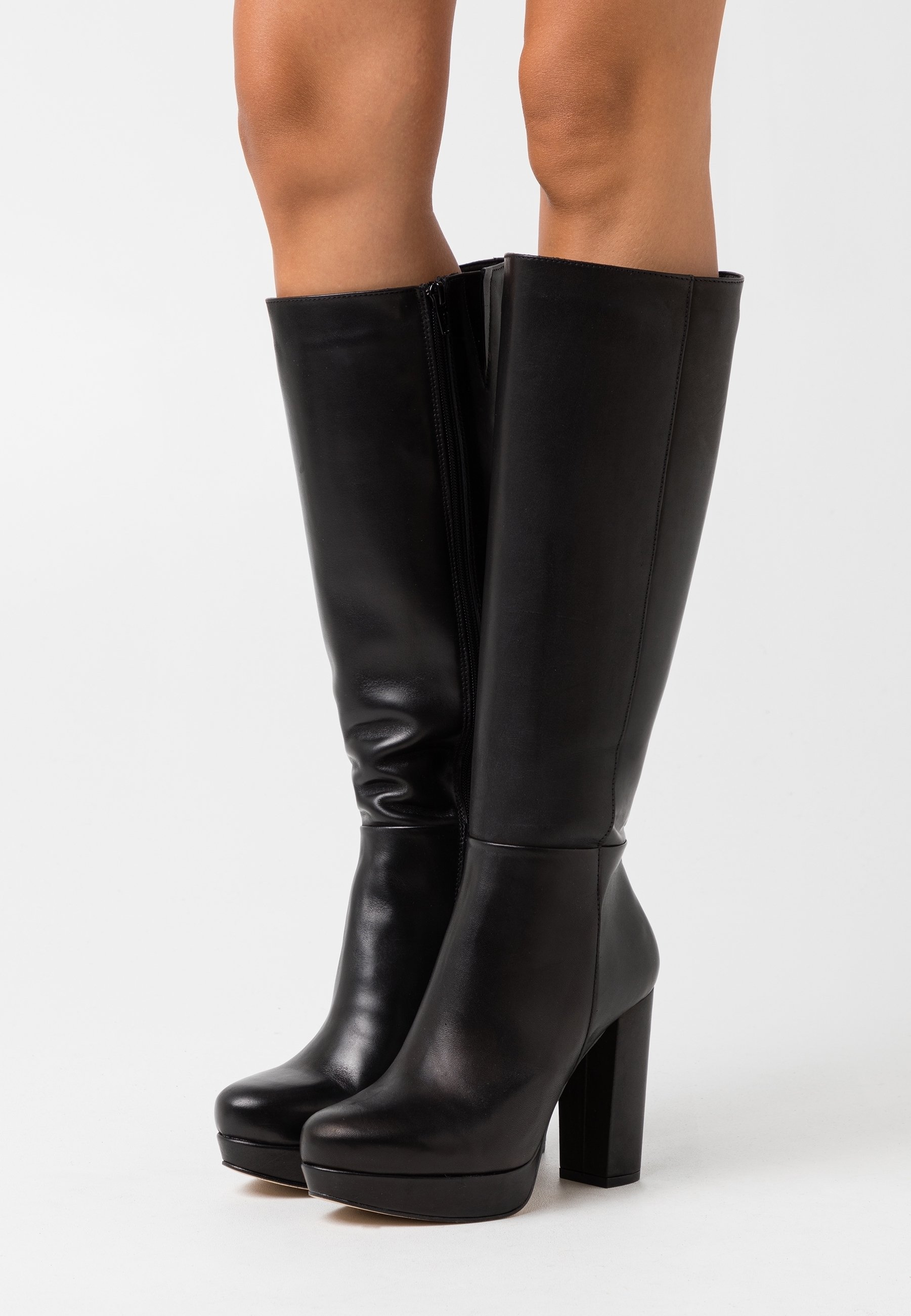 Bullboxer Bottes à talons hauts black/noir (Seconde main